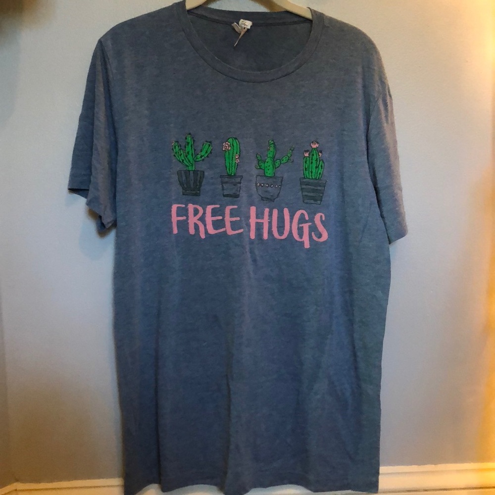 Free Hugs Cactus T-shirt
